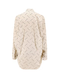 Balenciaga Shirts Beige Viscosa