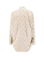 Balenciaga Shirts Beige Viscosa