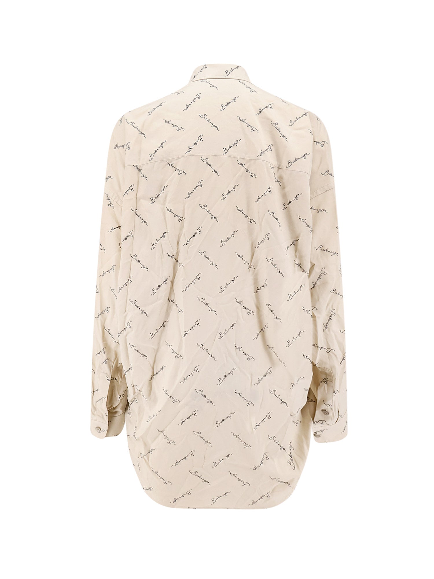 Balenciaga Shirts Beige Viscosa