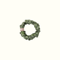 Chouchou 100% pure soie - Le petit - Bandana vert