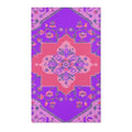 Electric Peony Accent Rug