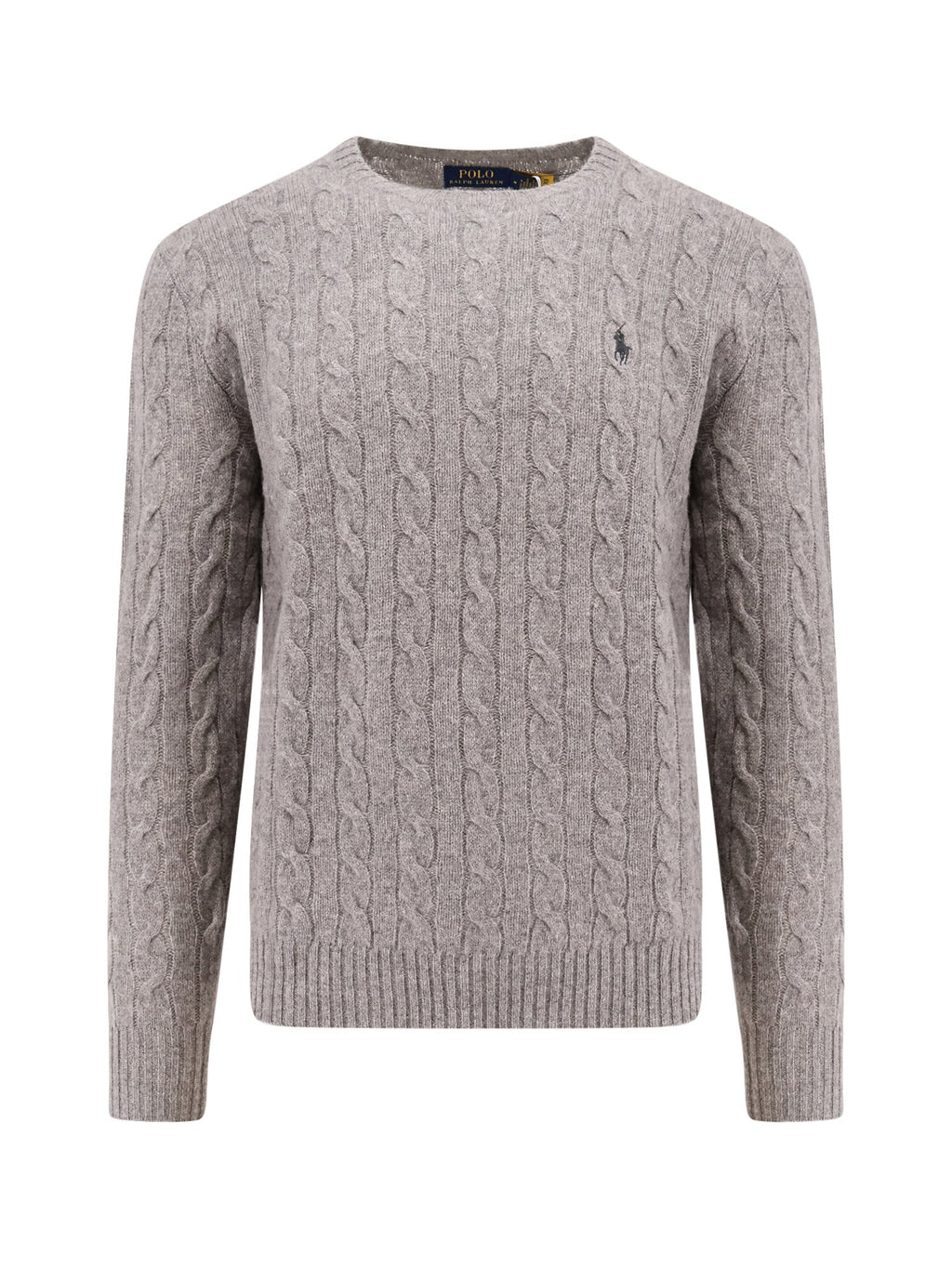 Polo Ralph Lauren Sweaters Fawn Grey Heather Lana Cashmere - L