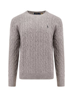 Polo Ralph Lauren Sweaters Fawn Grey Heather Lana Cashmere - L