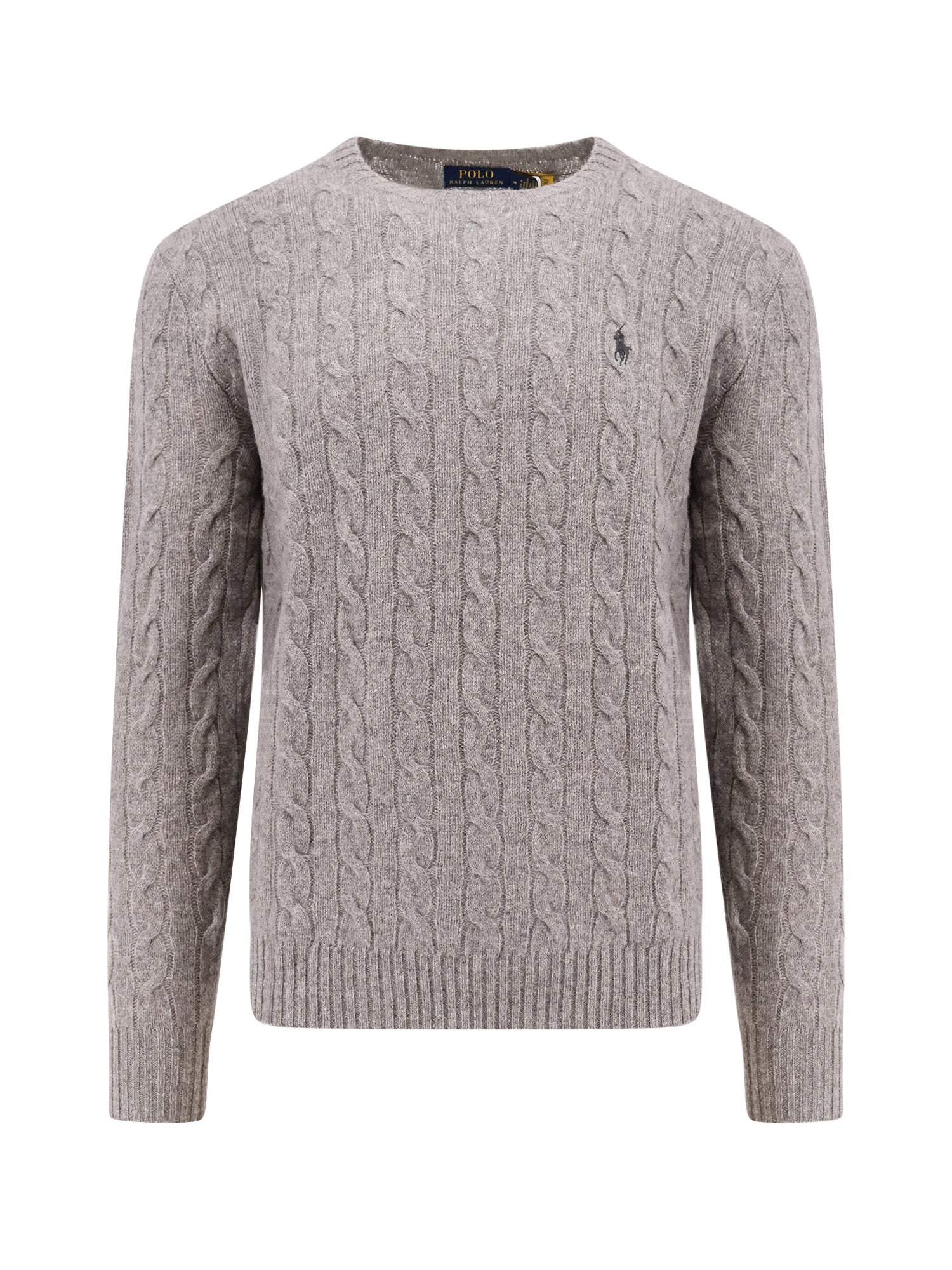 Polo Ralph Lauren Sweaters Fawn Grey Heather Lana Cashmere - L