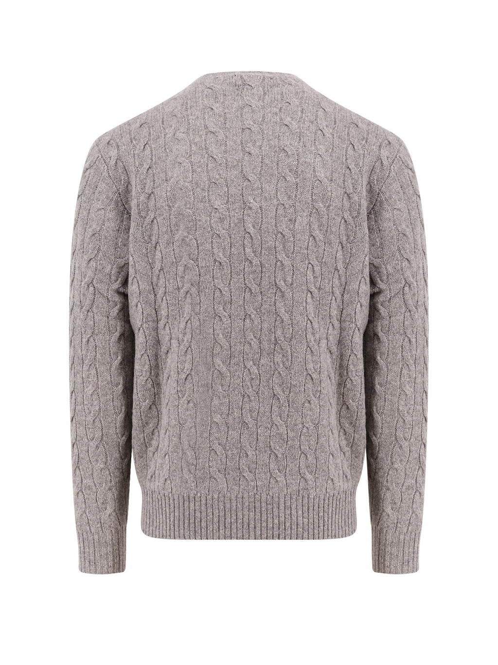 Polo Ralph Lauren Sweaters Fawn Grey Heather Lana Cashmere - L