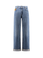 Bottega Veneta Jeans Mid Blue Cotone - 36