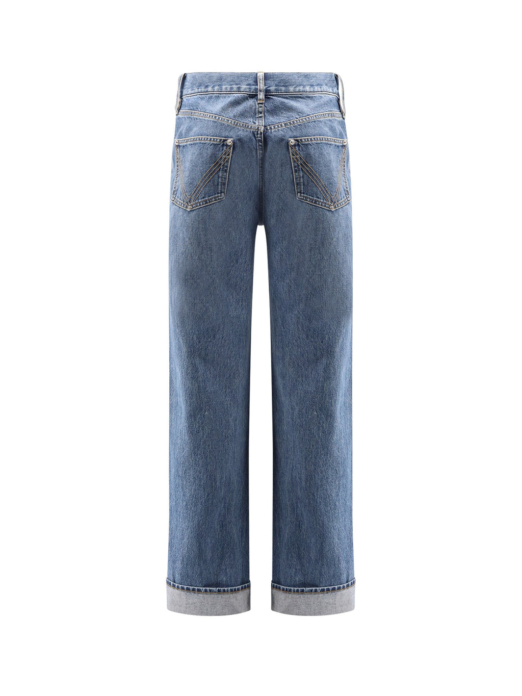 Bottega Veneta Jeans Mid Blue Cotone - 36