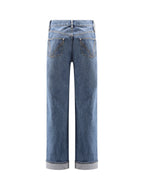 Bottega Veneta Jeans Mid Blue Cotone - 36