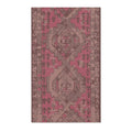 Bohemian Diamond Medallion Accent Rug