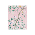 Pastel Pink Chinoiserie Birds and Floral Scene Fine Art Poster