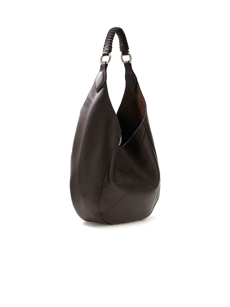 Guess Pauline Hobo Bag — Brown