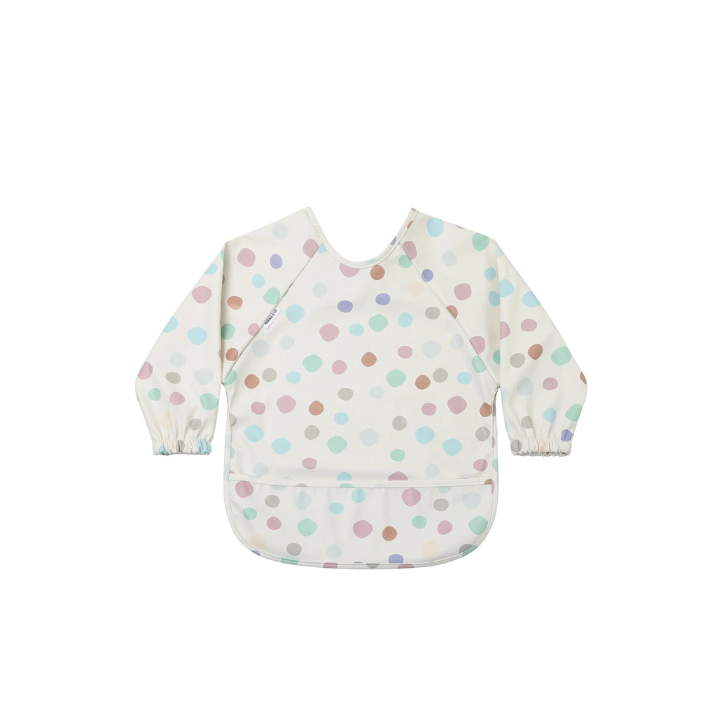Babero con manga impermeable  Funny Polka Dots Nenina & Co