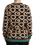 Women's Sweater Multicolor Virgin Wool Nylon