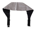 Gray Men Waist Belt Silk Cummerbund