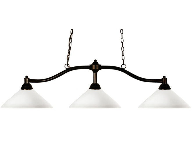 Z-Lite Chance Angle Matte Opal Table Light