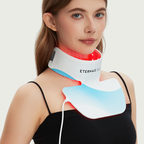 Máscara LED Infrarroja Profesional Cuello y Escote - 850nm Silicona de Grado Médico