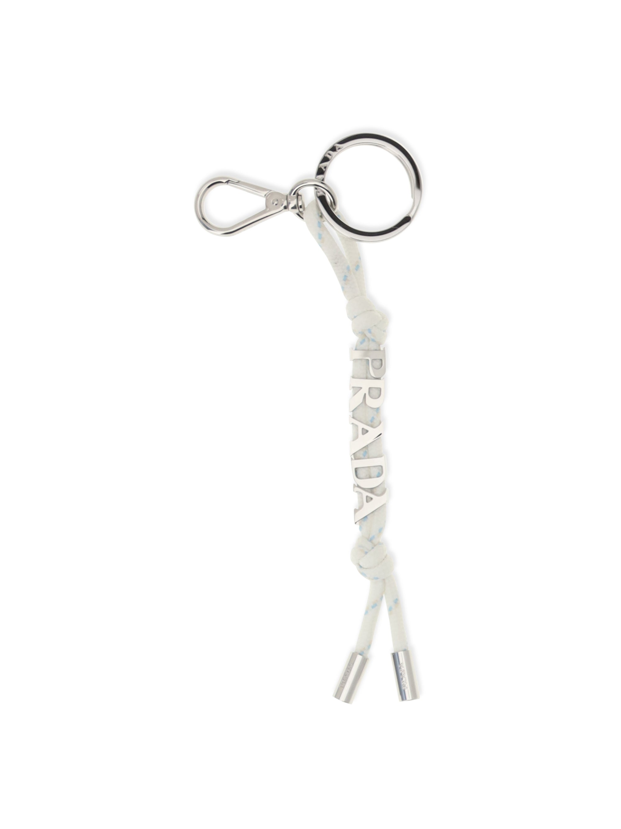 Prada Speedrock Key Case — White