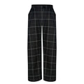 Woven Check High Waisted Trousers | PR Sample