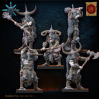 Heavy Weapon Barbarian Regiment, Lost Kingdom Miniatures