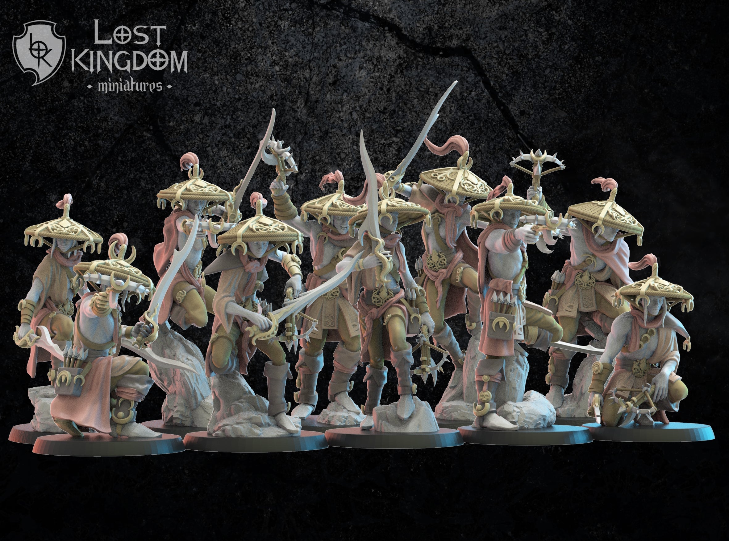Akkorokamui Corsairs, Lost Kingdom Miniatures