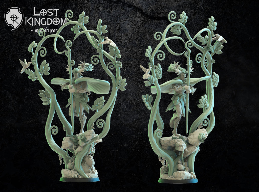 Tomoki, The Whistler, Great Druid, Lost Kingdom Miniatures