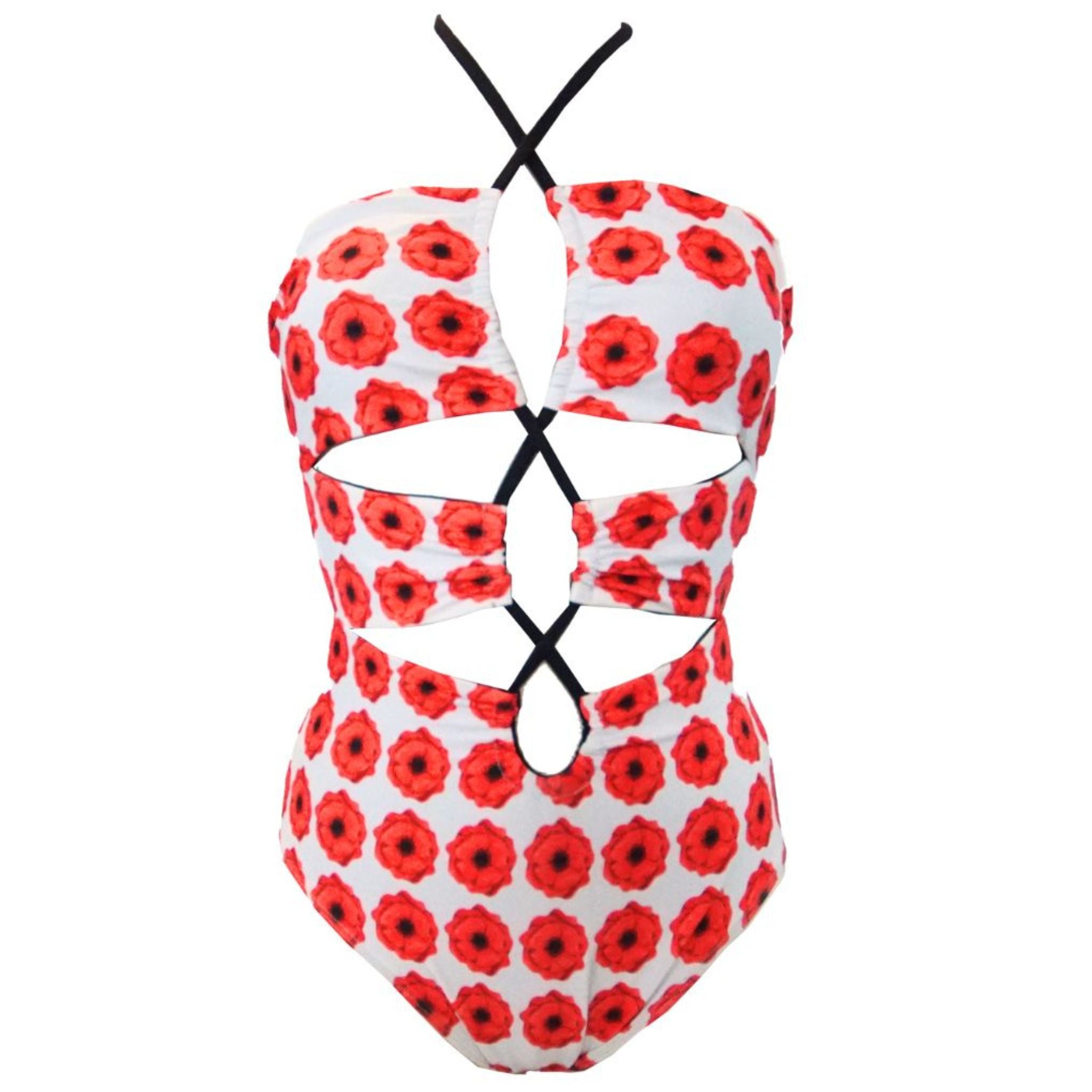 Anastasiya One Piece Cut-Out Swimsuit