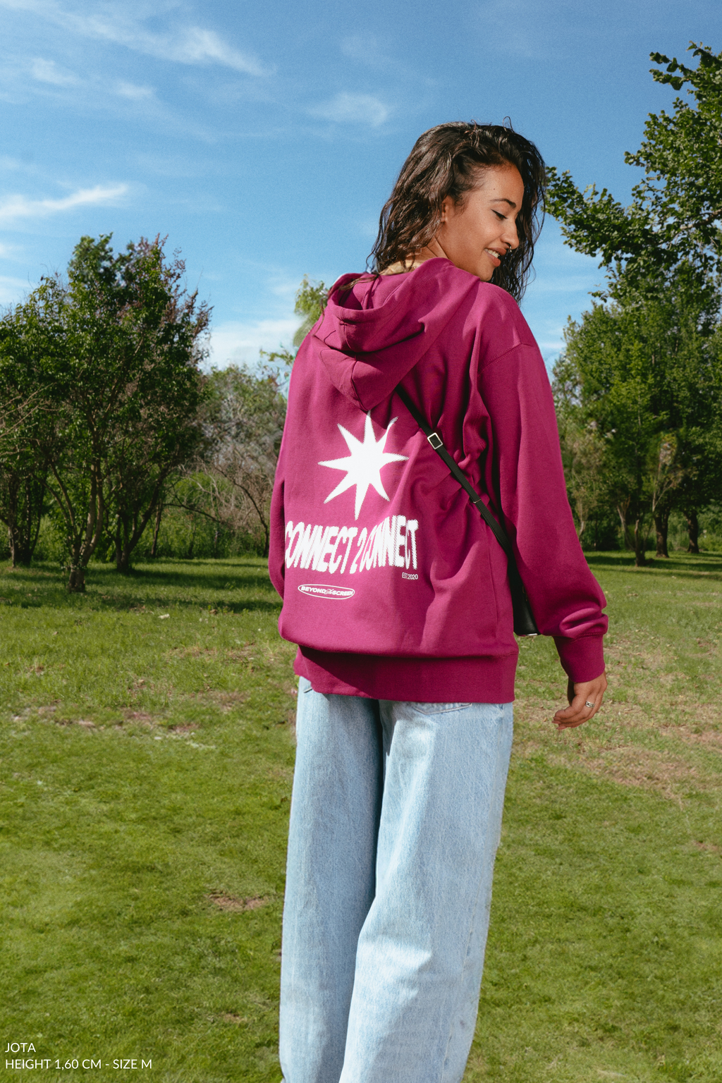 Purple Disconnect Hoodie