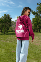 Purple Disconnect Hoodie