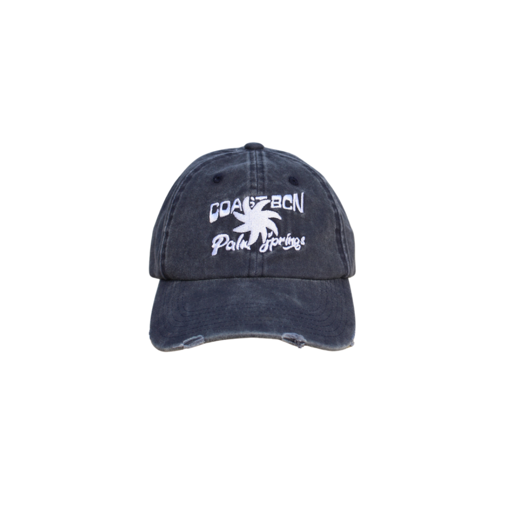 Navy Palm Springs Cap