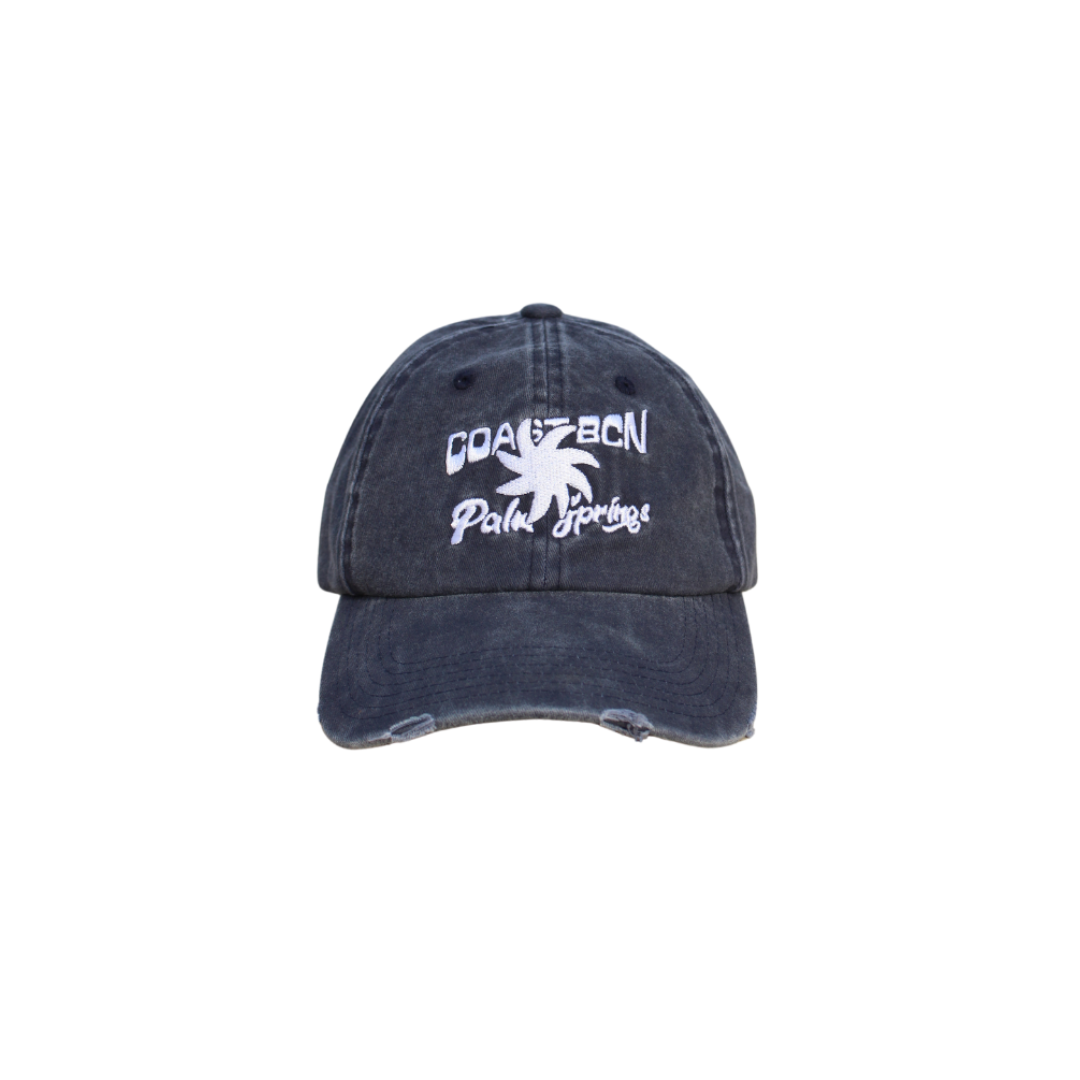 Navy Palm Springs Cap