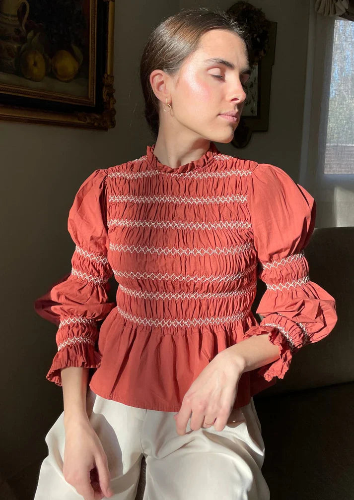 Blusa Florentina - Rojo