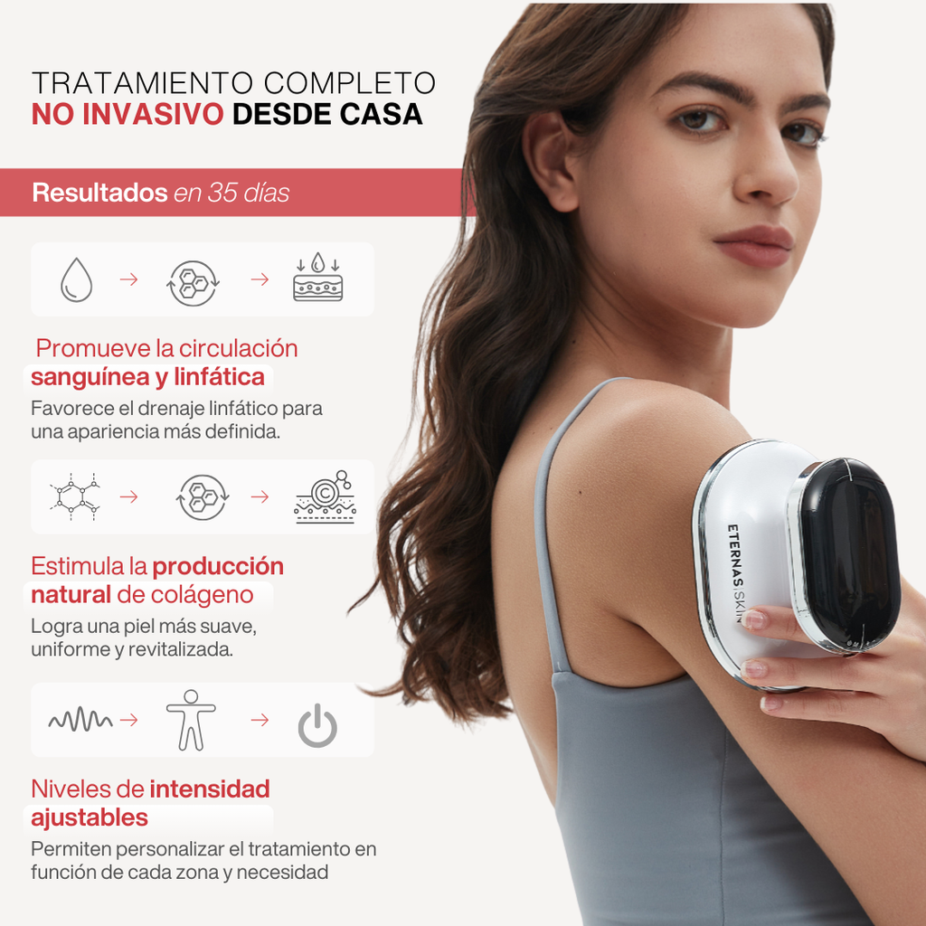 Dispositivo Anticelulitis Radiofrecuencia Tecnología x4