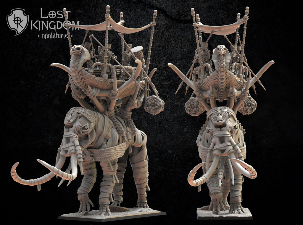 War Elephant, Lost Kingdom Miniatures