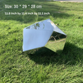 ArtZ® Stainless Steel Block Sculptures - 11.8 inch by 11.4 inch by 11.1 inch (30x29x28cm)