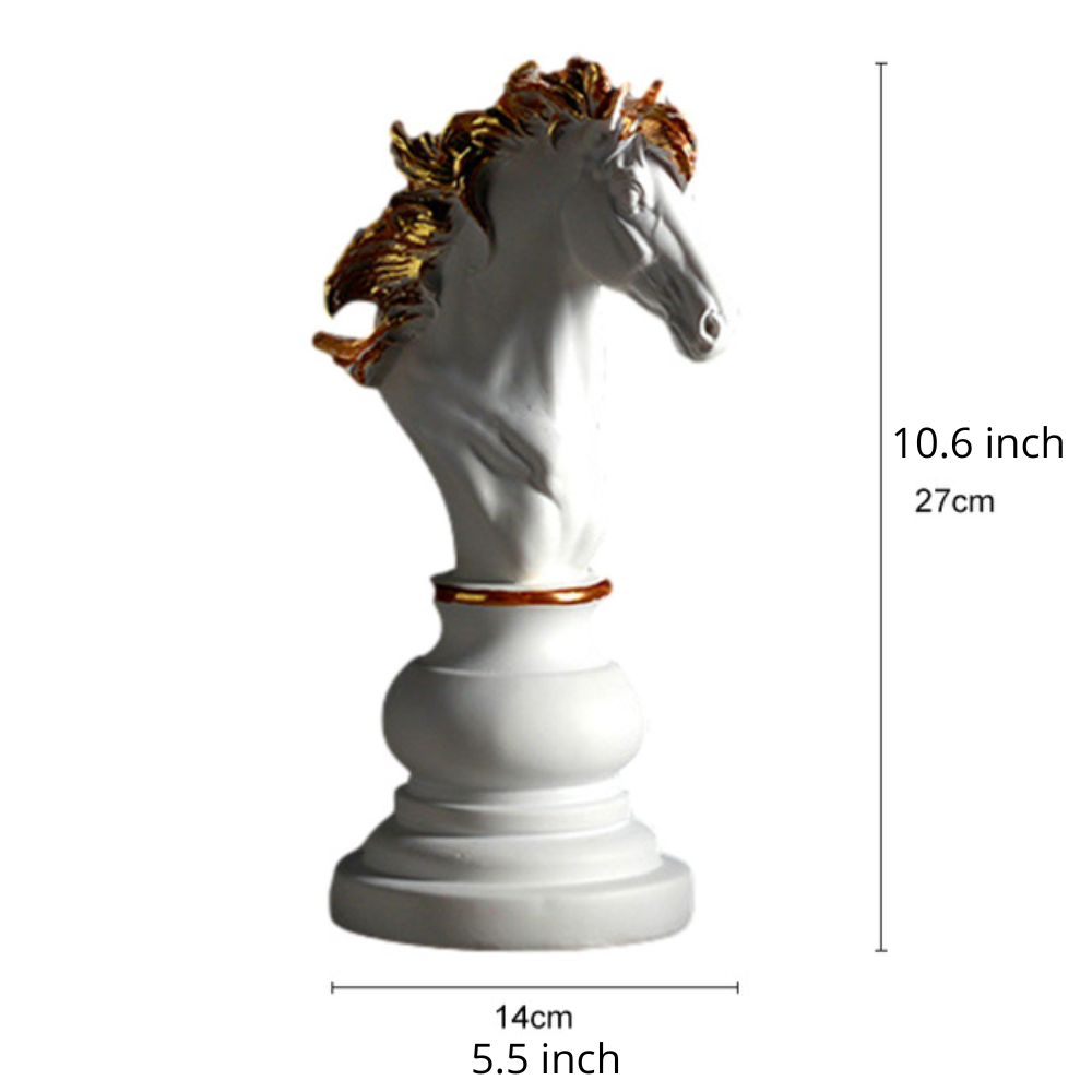 ArtZ® Chess Statue - White Knight / Large