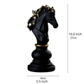 ArtZ® Chess Statue - Black Knight / Large
