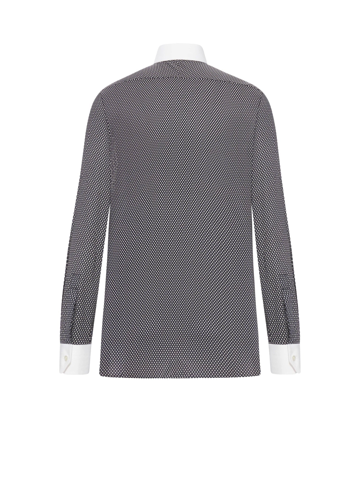 Tom Ford Shirts Black&white Cotone - 39