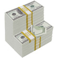 $150,000 Full Print 2000 Series Stacks By Prop Money Inc.