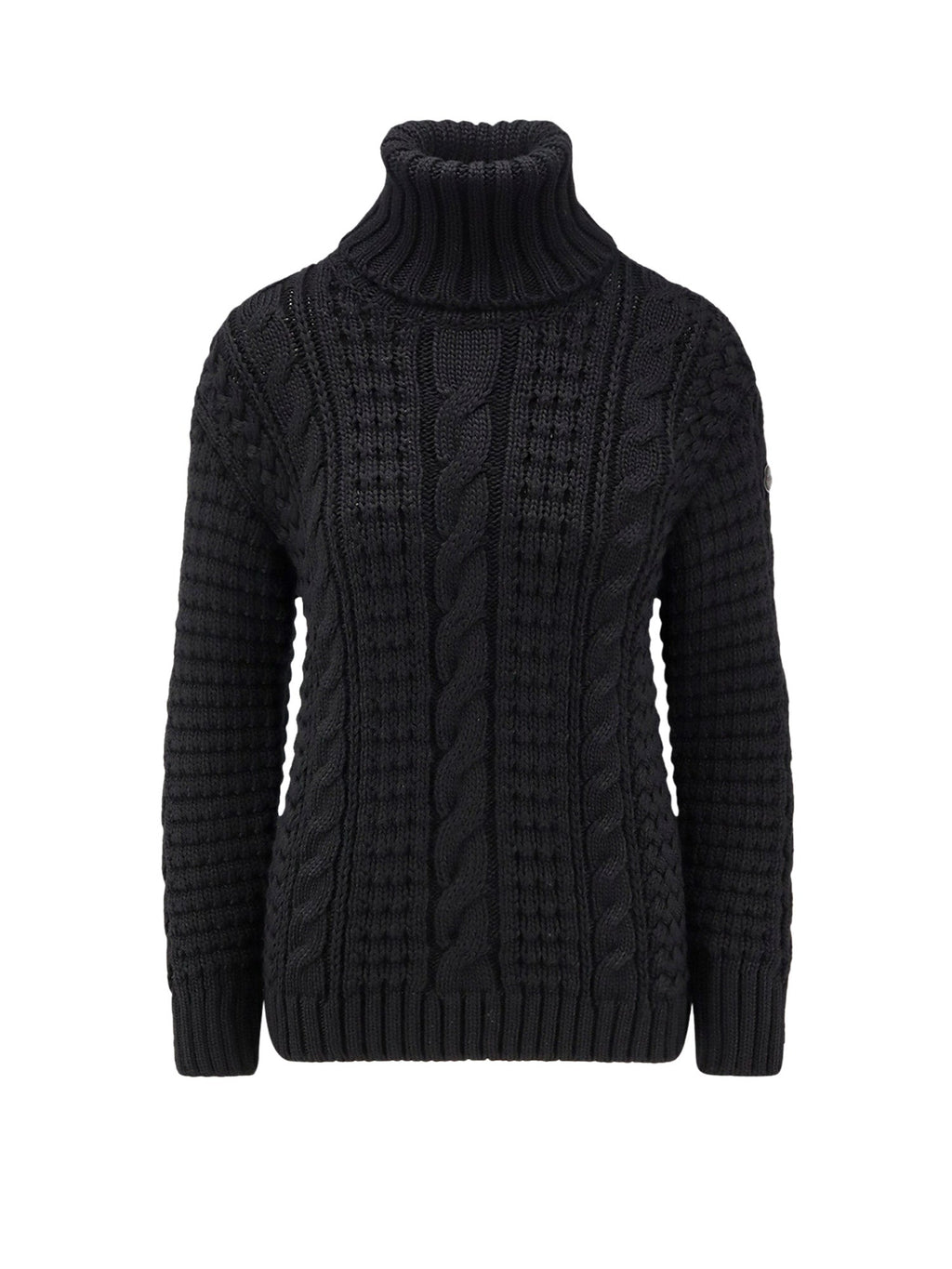 MONCLER GENIUS Sweaters Black Viscosa Elastan - XS