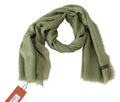 Men's Green Cashmere Unisex Neck Wrap Scarf