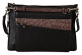 Men's Black Exotic Leather Shoulder Sling Alta Sartoria Bag