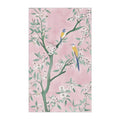 Pink Blossom Birds Kitchen Towel