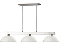 Z-Lite Cobalt Domed Matte Opal Light