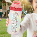 Personalizada Fantasía Unicornio Arco Iris Nombre Diseño 12 oz Botella de Agua Aislada Uso Diario Deportes al Aire Libre Cumpleaños Vuelta al Cole Regalo para Niños