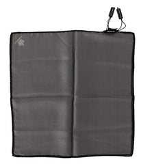Men's Gray Silk Square Handkerchief Accessory