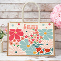 Bolsa de Yute Ecológica Personalizada con Nombre Aniversario de Boda para Mujer