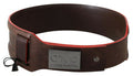 Women's Dark Brown Genuine Leather Belt