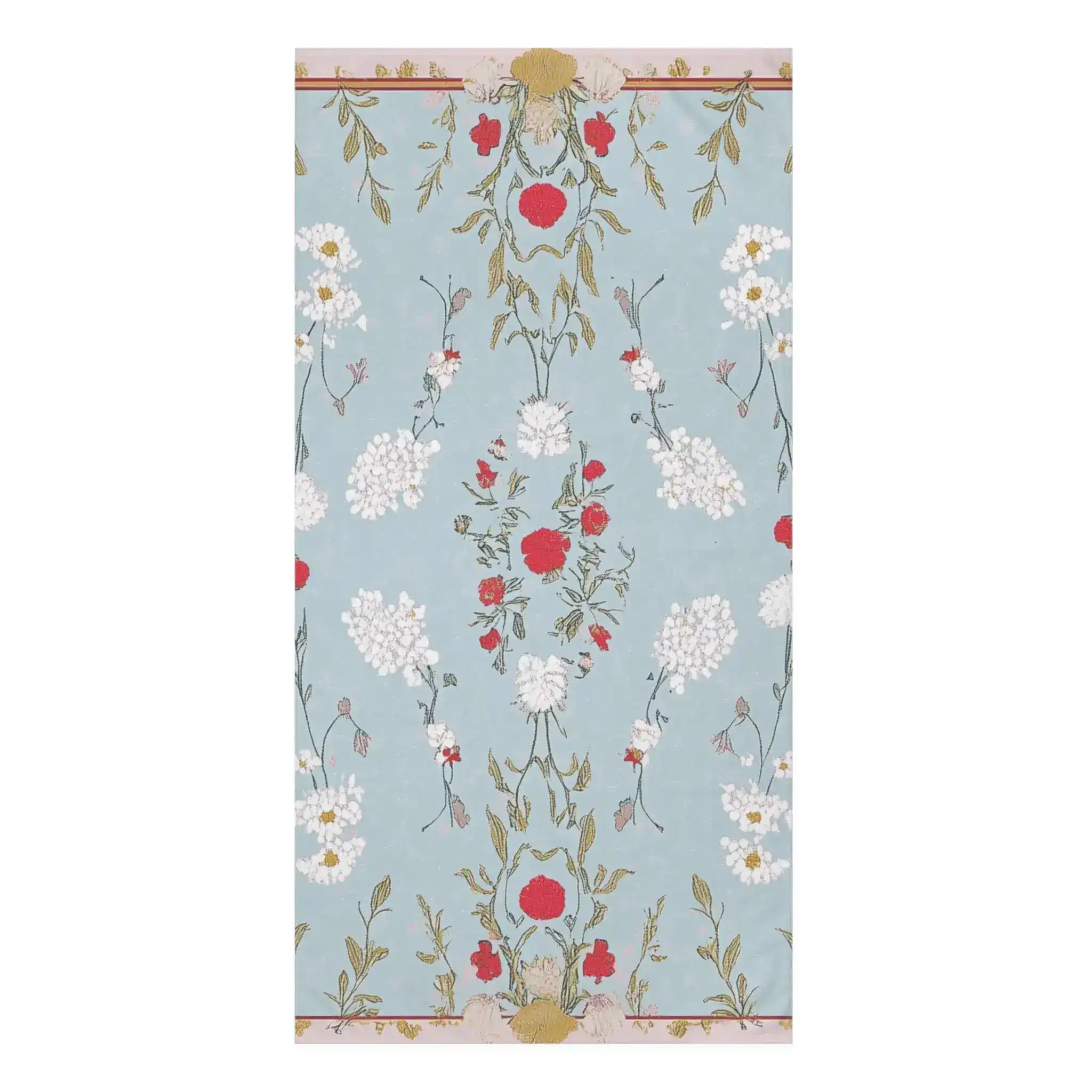 Vintage Rose Tapestry Bath Towel