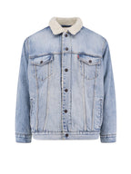 Levis Jackets Light Indigo Cotone - S