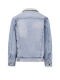 Levis Jackets Light Indigo Cotone - S